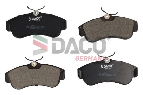 Daco 322616 Тормозные колодки дисковые, комплект 322616: Отличная цена - Купить в Польше на 2407.PL!