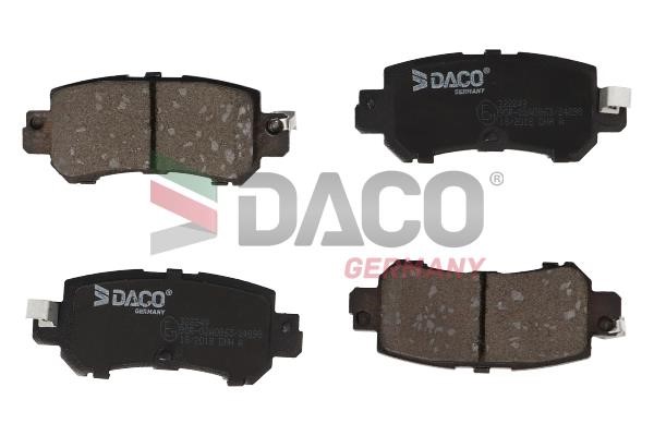 Daco 322249 Тормозные колодки дисковые, комплект 322249: Купить в Польше - Отличная цена на 2407.PL!