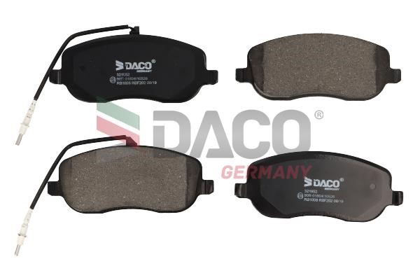 Daco 321952 Тормозные колодки дисковые, комплект 321952: Отличная цена - Купить в Польше на 2407.PL!