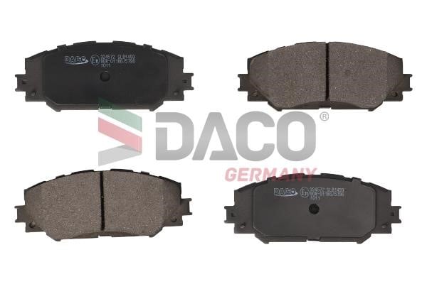 Daco 324577 Brake Pad Set, disc brake 324577: Buy near me in Poland at 2407.PL - Good price!