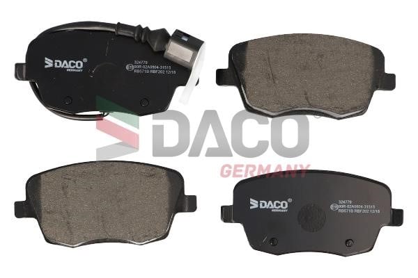 Daco 324779 Brake Pad Set, disc brake 324779: Buy near me in Poland at 2407.PL - Good price!