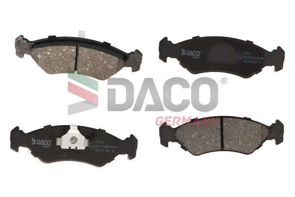 Daco 322535 Brake Pad Set, disc brake 322535: Buy near me in Poland at 2407.PL - Good price!