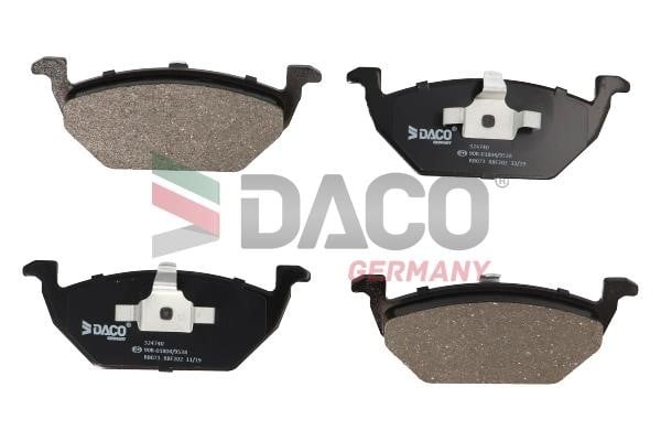 Daco 324740 Brake Pad Set, disc brake 324740: Buy near me in Poland at 2407.PL - Good price!