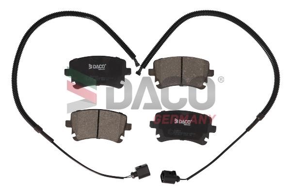 Daco 320204 Brake Pad Set, disc brake 320204: Buy near me in Poland at 2407.PL - Good price!