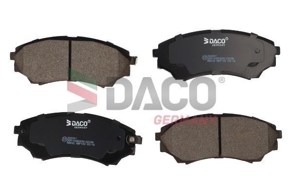 Daco 322201 Тормозные колодки дисковые, комплект 322201: Отличная цена - Купить в Польше на 2407.PL!