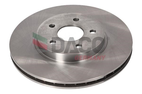 Daco 602503 Front brake disc ventilated 602503: Buy near me in Poland at 2407.PL - Good price!