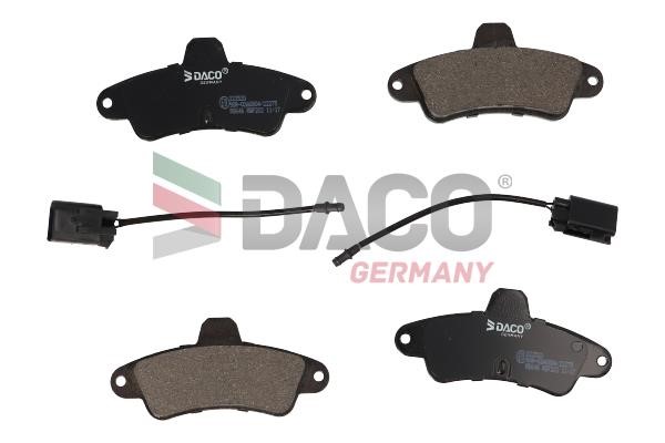 Daco 322520 Brake Pad Set, disc brake 322520: Buy near me in Poland at 2407.PL - Good price!