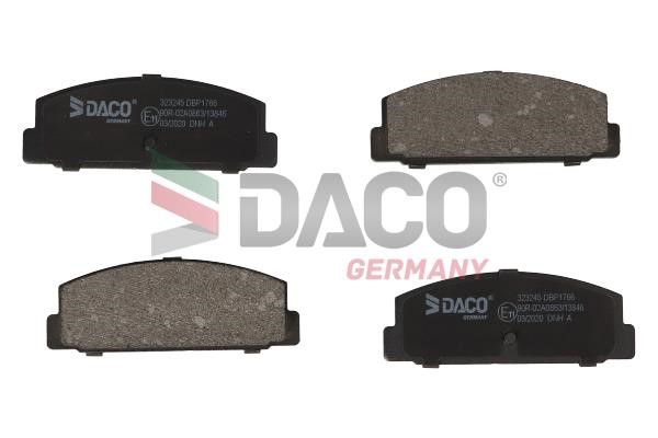 Daco 323245 Тормозные колодки дисковые, комплект 323245: Отличная цена - Купить в Польше на 2407.PL!