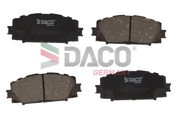 Daco 322016 Тормозные колодки дисковые, комплект 322016: Отличная цена - Купить в Польше на 2407.PL!