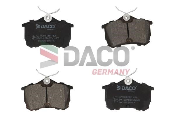 Daco 321203 Klocki hamulcowe, zestaw 321203: Atrakcyjna cena w Polsce na 2407.PL - Zamów teraz!