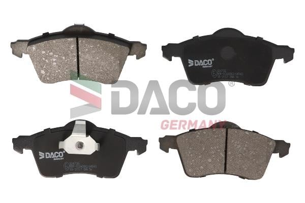 Daco 324736 Brake Pad Set, disc brake 324736: Buy near me at 2407.PL in Poland at an Affordable price!