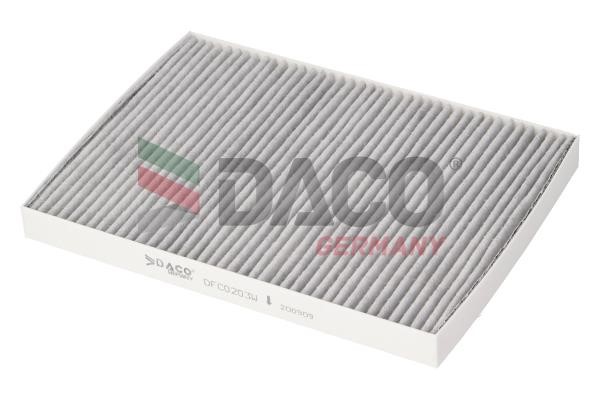 Daco DFC0203W Filter, interior air DFC0203W: Buy near me in Poland at 2407.PL - Good price!
