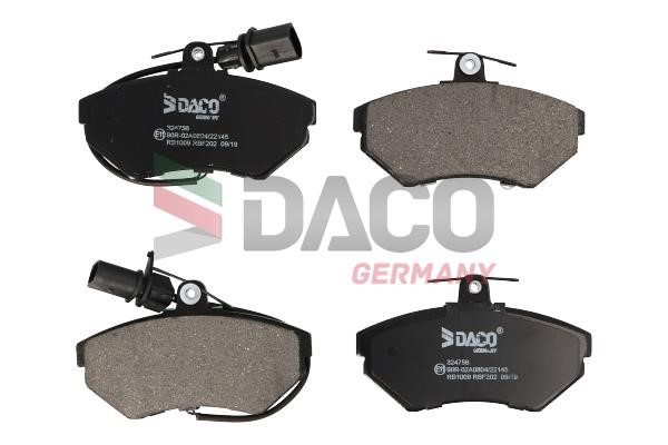 Daco 324756 Brake Pad Set, disc brake 324756: Buy near me in Poland at 2407.PL - Good price!