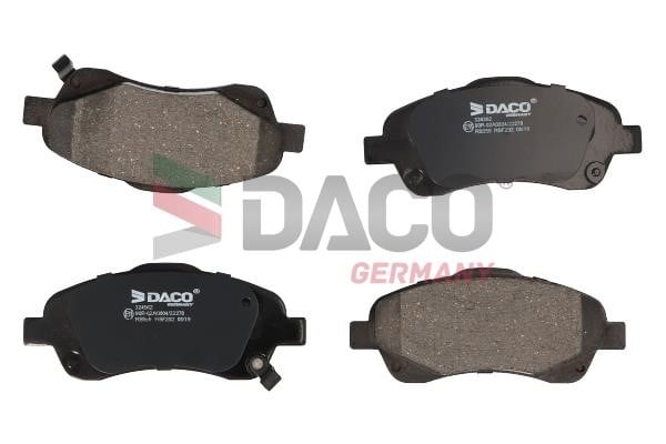 Daco 324562 Brake Pad Set, disc brake 324562: Buy near me in Poland at 2407.PL - Good price!