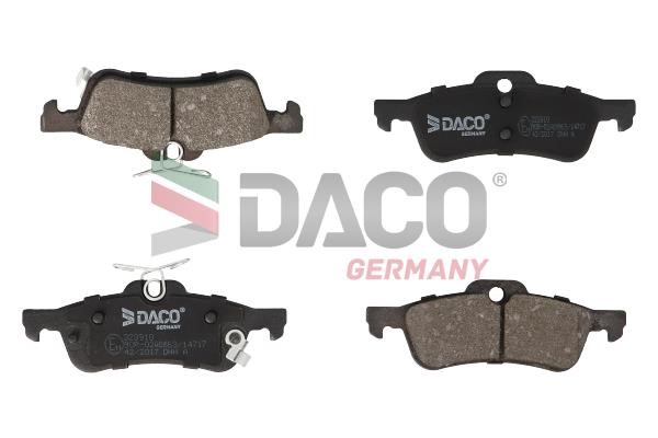 Daco 323910 Brake Pad Set, disc brake 323910: Buy near me in Poland at 2407.PL - Good price!
