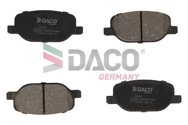Daco 321025 Scheibenbremsbeläge, Set 321025: Kaufen Sie zu einem guten Preis in Polen bei 2407.PL!