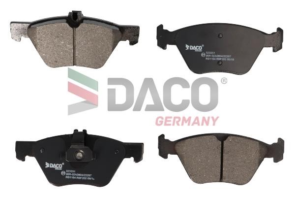 Daco 323331 Brake Pad Set, disc brake 323331: Buy near me in Poland at 2407.PL - Good price!