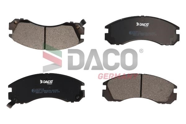 Daco 323018 Тормозные колодки дисковые, комплект 323018: Отличная цена - Купить в Польше на 2407.PL!