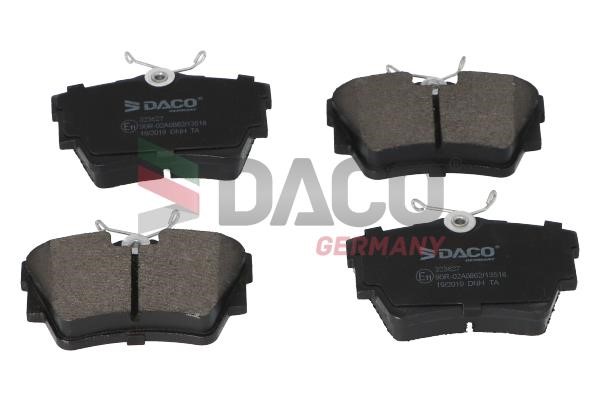 Daco 323627 Brake Pad Set, disc brake 323627: Buy near me in Poland at 2407.PL - Good price!