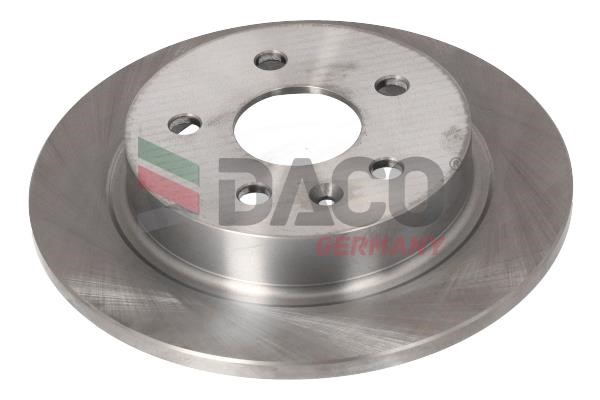 Daco 602726 Rear brake disc, non-ventilated 602726: Buy near me in Poland at 2407.PL - Good price!