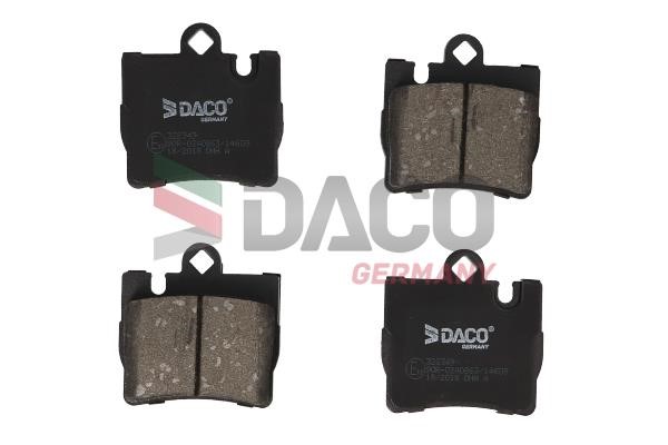 Daco 322349 Тормозные колодки дисковые, комплект 322349: Отличная цена - Купить в Польше на 2407.PL!