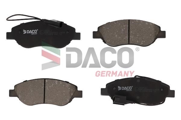Daco 320914 Тормозные колодки дисковые, комплект 320914: Отличная цена - Купить в Польше на 2407.PL!