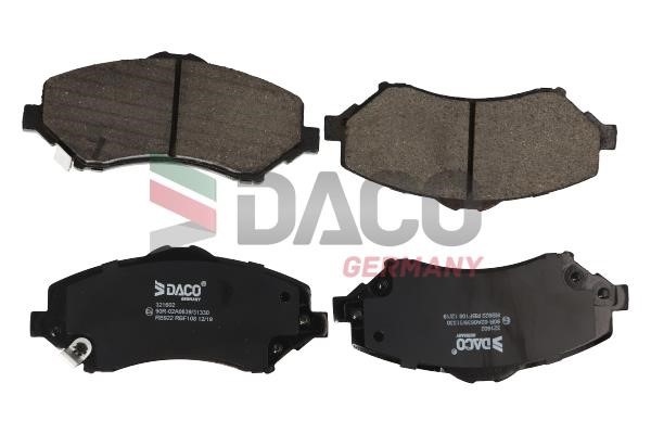 Daco 321602 Brake Pad Set, disc brake 321602: Buy near me in Poland at 2407.PL - Good price!