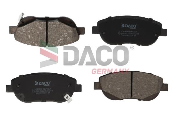 Daco 323939 Brake Pad Set, disc brake 323939: Buy near me in Poland at 2407.PL - Good price!