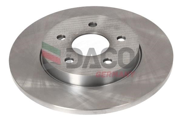 Daco 602504 Rear brake disc, non-ventilated 602504: Buy near me in Poland at 2407.PL - Good price!