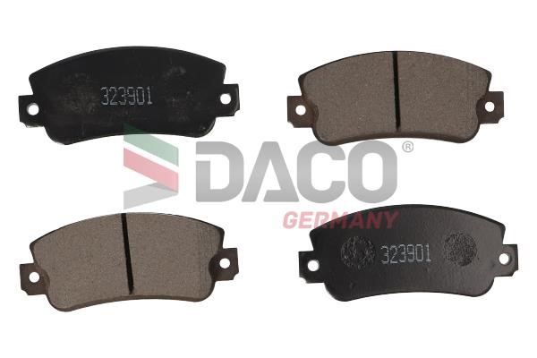 Daco 323901 Тормозные колодки дисковые, комплект 323901: Отличная цена - Купить в Польше на 2407.PL!