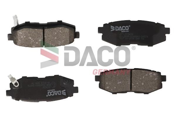 Daco 323636 Brake Pad Set, disc brake 323636: Buy near me in Poland at 2407.PL - Good price!