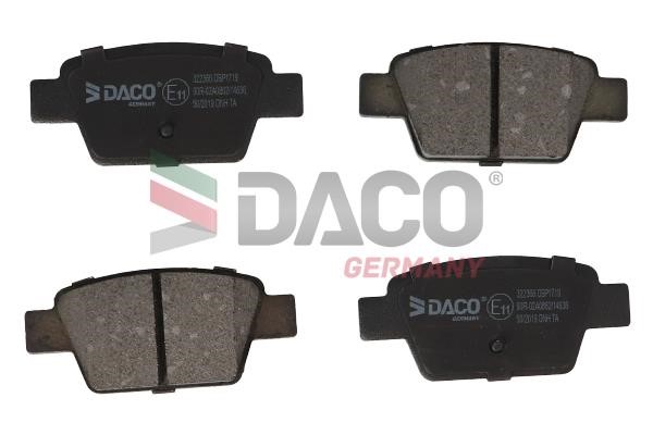 Daco 322366 Тормозные колодки дисковые, комплект 322366: Отличная цена - Купить в Польше на 2407.PL!