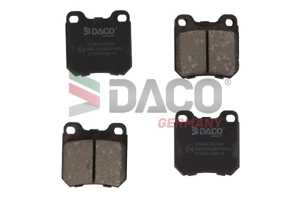 Daco 323604 Brake Pad Set, disc brake 323604: Buy near me in Poland at 2407.PL - Good price!
