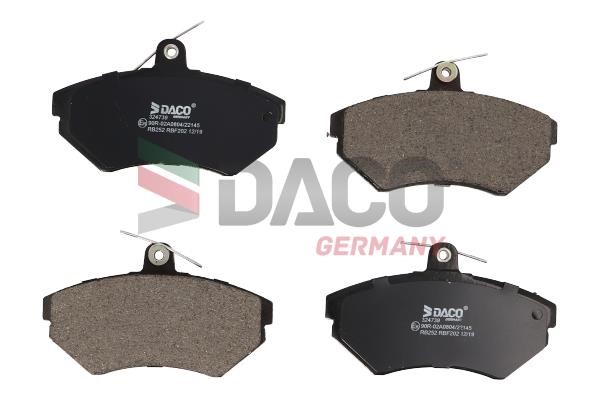 Daco 324739 Brake Pad Set, disc brake 324739: Buy near me in Poland at 2407.PL - Good price!