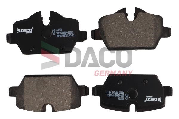 Daco 321530 Brake Pad Set, disc brake 321530: Buy near me in Poland at 2407.PL - Good price!