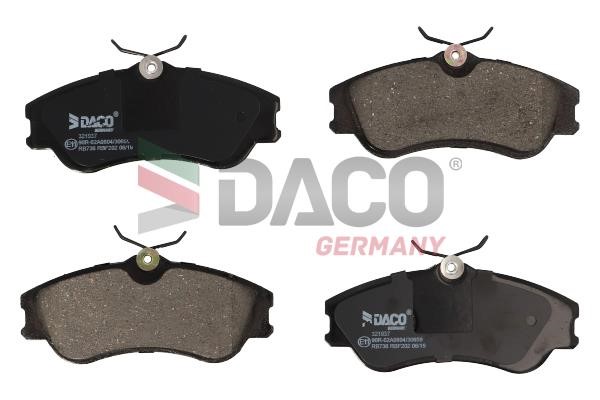 Daco 321937 Тормозные колодки дисковые, комплект 321937: Отличная цена - Купить в Польше на 2407.PL!