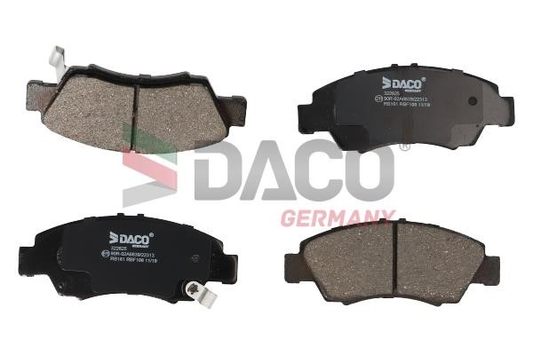 Daco 322625 Brake Pad Set, disc brake 322625: Buy near me at 2407.PL in Poland at an Affordable price!