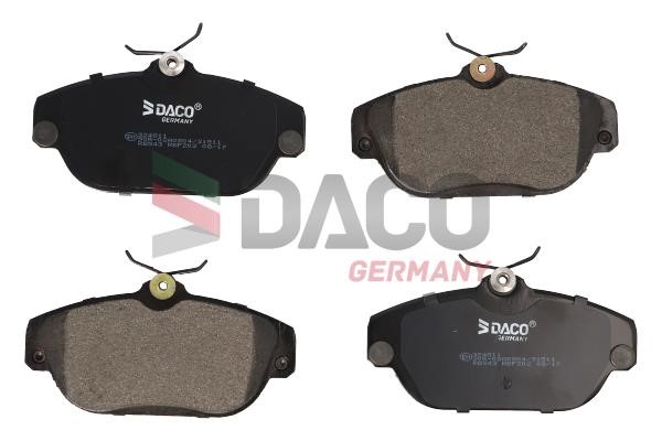 Daco 324811 Brake Pad Set, disc brake 324811: Buy near me in Poland at 2407.PL - Good price!