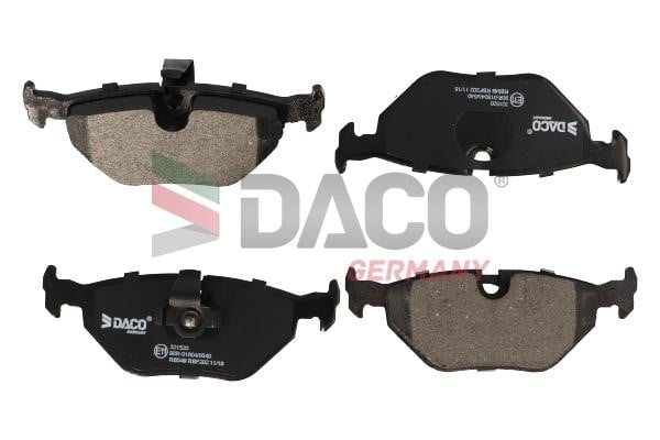 Daco 321520 Brake Pad Set, disc brake 321520: Buy near me in Poland at 2407.PL - Good price!