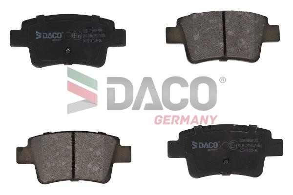 Daco 320910 Тормозные колодки дисковые, комплект 320910: Отличная цена - Купить в Польше на 2407.PL!