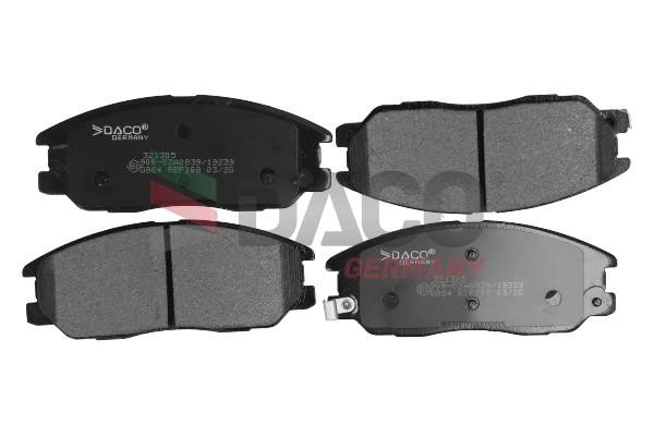 Daco 321305 Brake Pad Set, disc brake 321305: Buy near me in Poland at 2407.PL - Good price!
