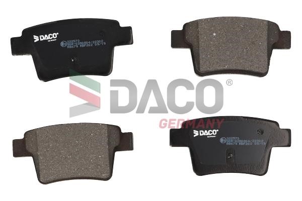 Daco 322573 Brake Pad Set, disc brake 322573: Buy near me in Poland at 2407.PL - Good price!