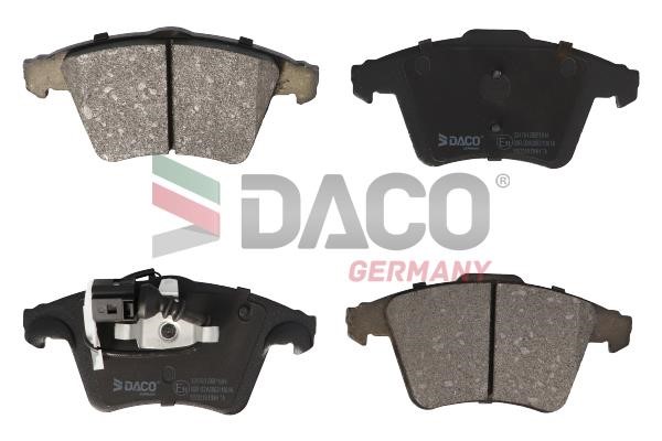 Daco 324761 Brake Pad Set, disc brake 324761: Buy near me in Poland at 2407.PL - Good price!