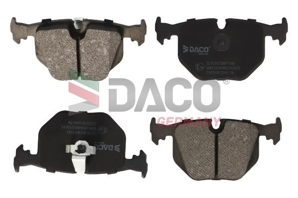 Daco 321518 Brake Pad Set, disc brake 321518: Buy near me in Poland at 2407.PL - Good price!
