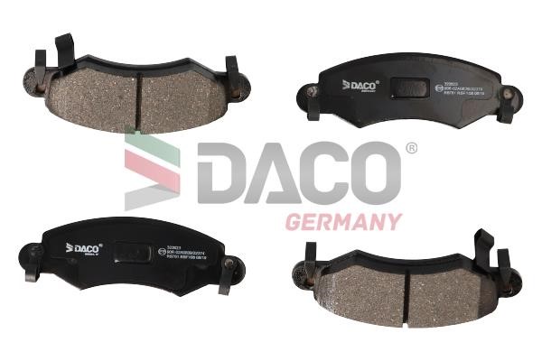 Daco 323623 Brake Pad Set, disc brake 323623: Buy near me in Poland at 2407.PL - Good price!