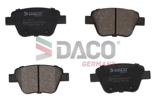 Daco 320213 Тормозные колодки дисковые, комплект 320213: Отличная цена - Купить в Польше на 2407.PL!