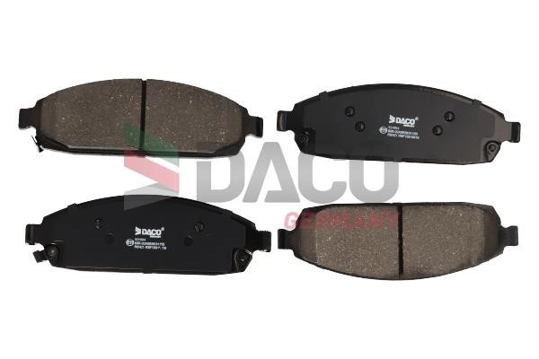 Daco 321604 Brake Pad Set, disc brake 321604: Buy near me in Poland at 2407.PL - Good price!
