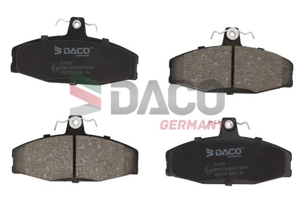 Daco 324303 Тормозные колодки дисковые, комплект 324303: Отличная цена - Купить в Польше на 2407.PL!