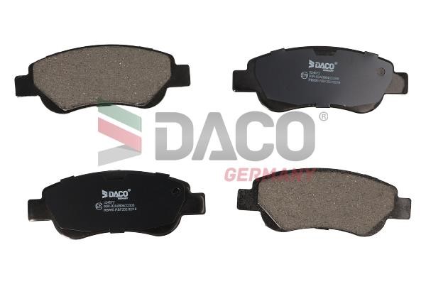 Daco 324572 Brake Pad Set, disc brake 324572: Buy near me in Poland at 2407.PL - Good price!