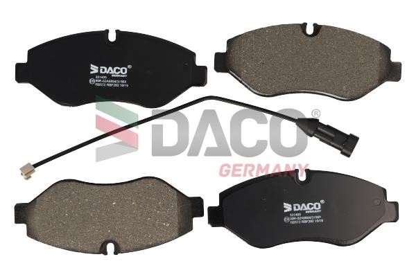 Daco 321405 Тормозные колодки дисковые, комплект 321405: Отличная цена - Купить в Польше на 2407.PL!